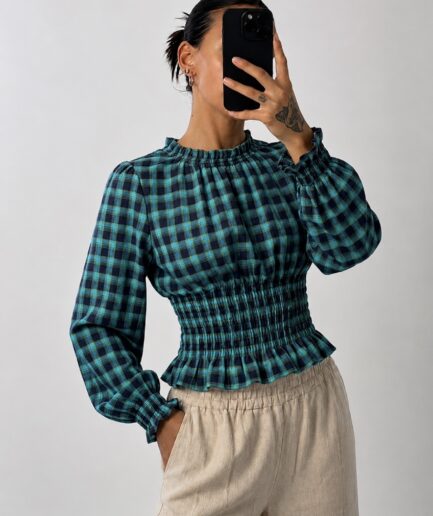 Blusa cuadros Irma